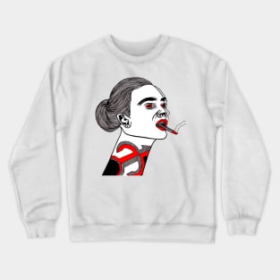 Out for a Smoke Crewneck Sweatshirt